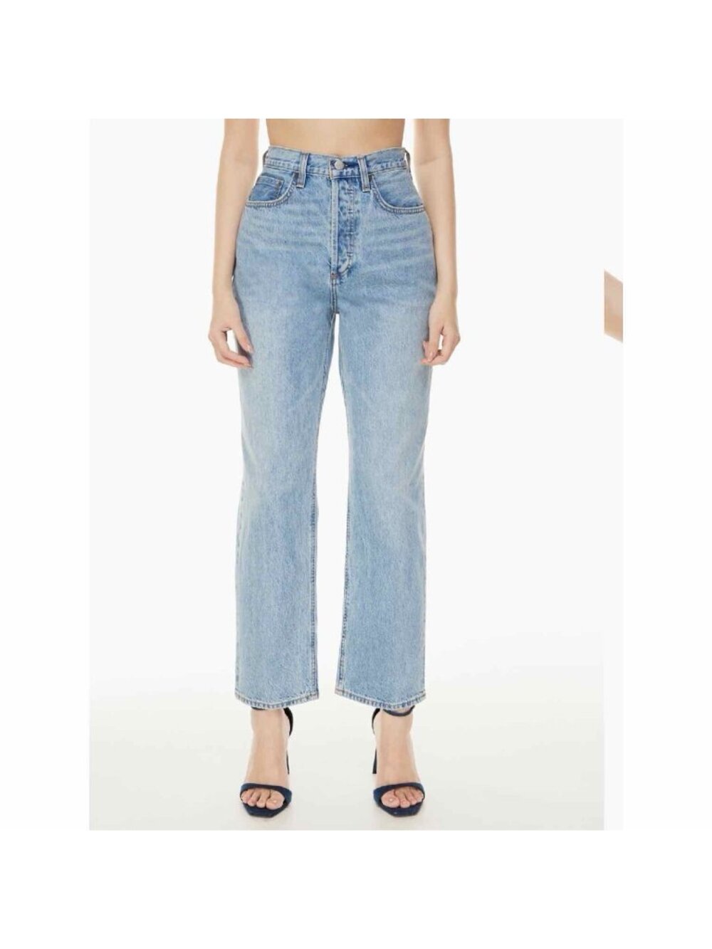 Aritzia Denim Forum The Joni High Rise Loose Jeans 90’s Loose